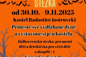 Dýně a Halloweenská stezka, od 30.10 do 9.11.2025
