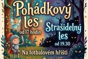 Pohádkový a strašidelný les, 18. 9. 2026